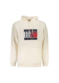 Tommy Hilfiger Wei&szlig;es Baumwoll-Herren Hoodie-Sweatshirt