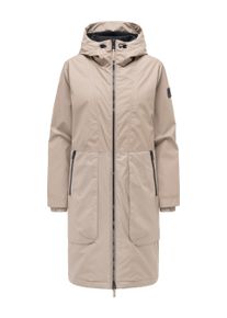 Navahoo Damen Parka &Uuml;bergangsjacke Edelumhang mit Kapuze