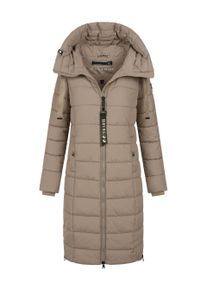 Navahoo Mondm&auml;dchen Damen Winter Steppmantel mit Kapuze und Fleecefutter