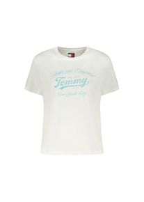 Tommy Hilfiger Bianco Baumwolle Damen T-Shirt