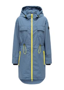 Marikoo Damen Mantel &Uuml;bergangsjacke Tr&uuml;ffelbonbon mit Kapuze