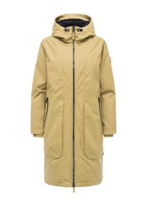 Navahoo Damen Parka &Uuml;bergangsjacke Edelumhang mit Kapuze