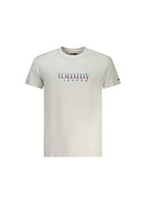 Tommy Hilfiger Graues Baumwoll-Herren-T-Shirt