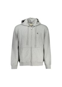 Calvin Klein Grigio Baumwolle Herren Sweatshirt