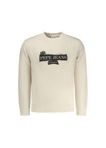 Pepe Jeans Beiges Baumwoll-Herren Sweatshirt