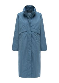 Navahoo Damen Parka &Uuml;bergangsjacke Zenbl&uuml;te mit Stehkragen