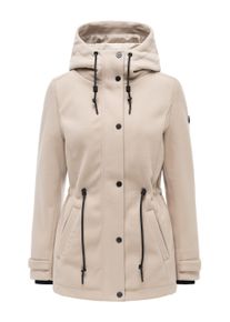 Navahoo Damen &Uuml;bergangsjacke L&auml;chelstern mit Kapuze in Wolle-Optik