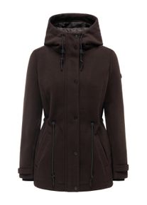 Navahoo Damen &Uuml;bergangsjacke L&auml;chelstern mit Kapuze in Wolle-Optik