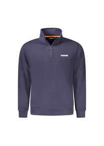 Napapijri Blau Baumwolle Herren Sweatshirt