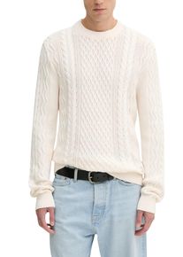Tommy Hilfiger Kabelstrick Rundhals-Pullover