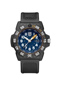 Luminox Schwarze Gummi Sportuhr