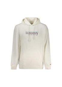 Tommy Hilfiger Wei&szlig;e Baumwoll-Herren-Hoodie