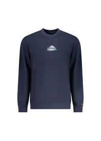 Tommy Hilfiger Blauer Baumwollpullover f&uuml;r Herren