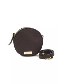 Rundes Leder-Crossbody-Modell Po5814