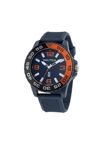 Nautica Blau Synthetische Sportuhr