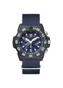 Luminox Schwarze Gummi Sportuhr