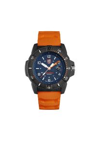Luminox Orange Gummi Sportuhr