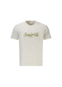 Pepe Jeans Bianco Baumwoll Herren T-Shirt