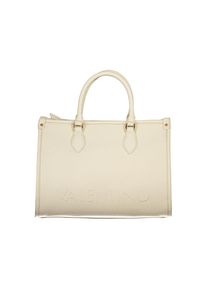 Mario Valentino Beigefarbene Polyethylen-Handtasche