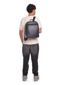 Luisa Vannini Blau Rindsledertasche