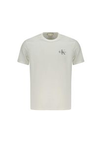 Calvin Klein Wei&szlig; Baumwolle Herren T-Shirt