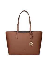 Michael Kors braune Leder-Umh&auml;ngetasche