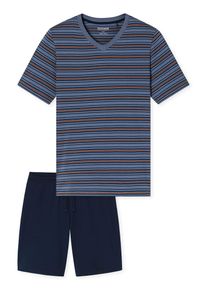 Schiesser Herren Pyjama CasualSchlafanzug, Pyjama Set, Nachtw&auml;sche