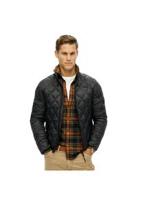 Superdry Herren-Daunenjacke mit Diamantsteppung und Fuji Lite-Sohle