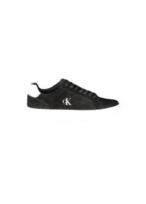 Calvin Klein Schwarze Leder Herren Sneaker