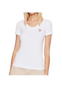 T-Shirt Guess Damen Classic Logo Dreieck