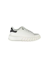 Gaelle Paris Wei&szlig;e Polyurethan Damen Sneaker