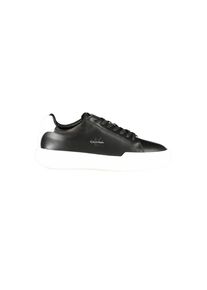 Calvin Klein Schwarze Leder Herren Sneaker