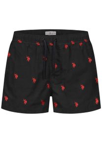 U.S. Polo Assn. Herren Badeshorts mit Allover-Logo-Design