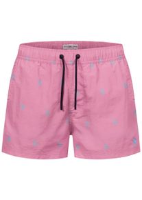 U.S. Polo Assn. Herren Badeshorts mit Allover-Logo-Design