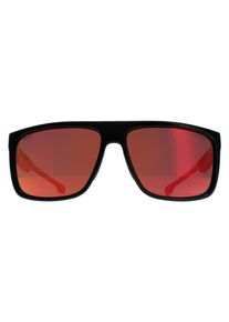 Carrera Square Herren Schwarz und Rot Rot Mehrschichten-Spiegel Ducati CARDUC 011/S