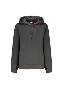 Tommy Hilfiger Schwarzes Baumwoll-Damen-Sweatshirt mit Kapuze