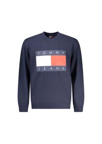 Tommy Hilfiger Blauer Baumwollpullover f&uuml;r Herren