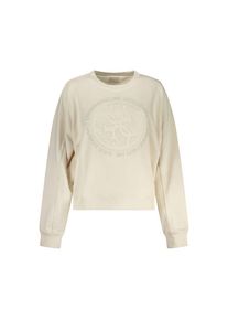 Guess Jeans Wei&szlig;er Baumwolle Damen Sweatshirt