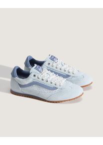 Vans Super Lowpro Wildleder Damen Blaue Sneaker