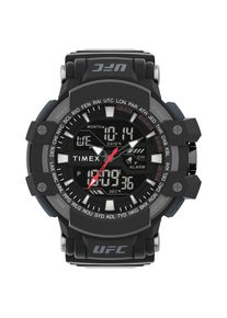 Timex Digitale Uhr mit schwarzem Gummiband