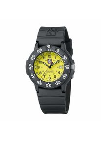 Luminox Schwarze Gummi Sportuhr