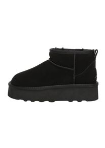 EVER AU Damen Heron Ultra Mini Plateaustiefel - Schwarz