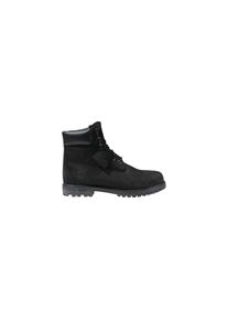 Timberland schwarze Leder Schn&uuml;rstiefel