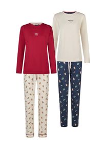 Happy Shorts Damen Pyjama ChristmasSchlafanzug, Pyjama Set, Nachtw&auml;sche