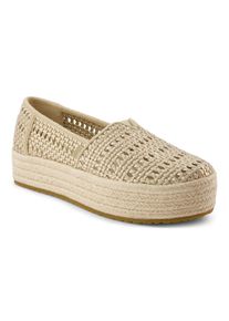 Toms Shoes TOMS Valencia Textil Damen Champagner Espadrilles