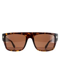 Lunettes de soleil Tom Ford Dunning FT0907 52E Havana Shiny Brown
