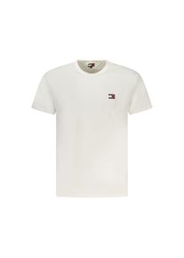 Tommy Hilfiger Wei&szlig;es Baumwoll Herren T-Shirt