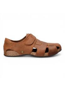 Panama Jack Fletcher Basics C5 Herren Bark Braune Ledersandalen