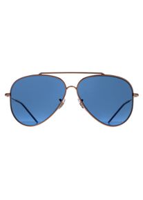 Ray-Ban Aviator Unisex Rose Gold Blau RB0101S Aviator R&uuml;cken