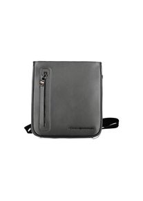 Tommy Hilfiger Schwarze Polyurethan Herren Schultertasche
